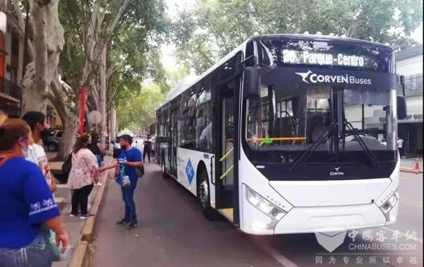 Zhongtong Bus becomes the first choice for green travel in Mendoza, Argentina
